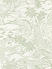 Scion Green Falling Foss Oakham 10M Wallpaper - Image 2 of 2