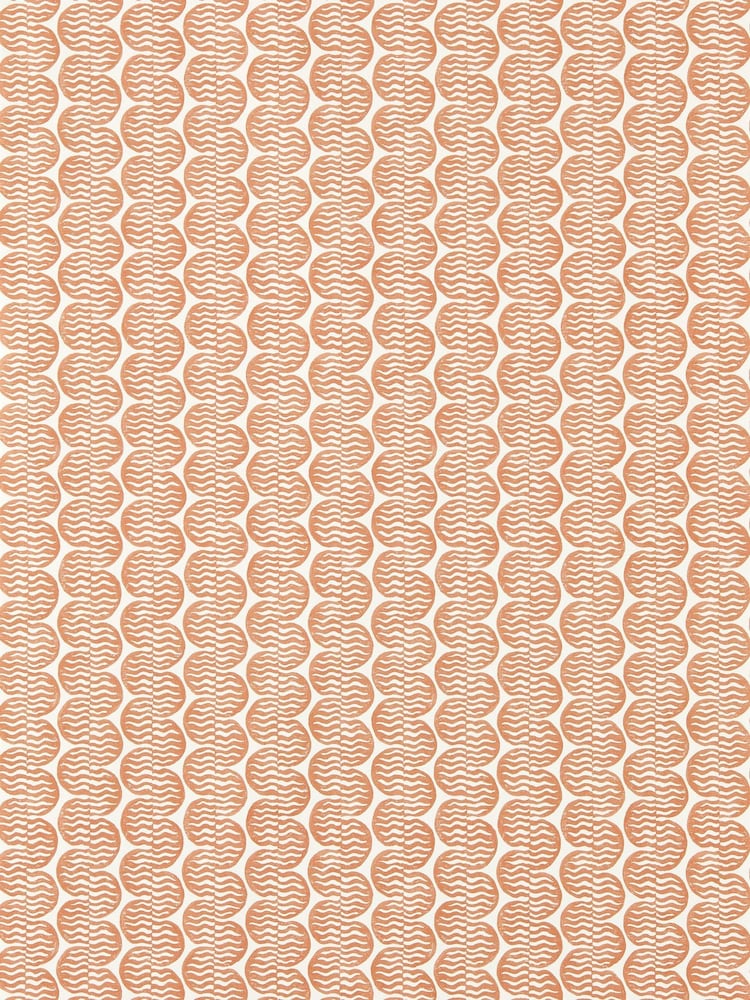 Scion Orange Raft Stripe Oakham 10M Wallpaper - Image 2 of 2 Scion Orange Raft Stripe Oakham 10M Wallpaper - Image 2 of 2
