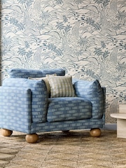 Scion Blue Falling Foss Oakham 10M Wallpaper - Image 2 of 5