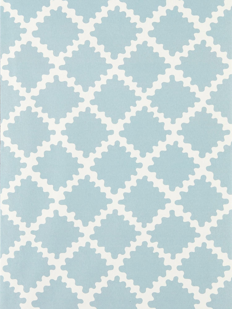 Scion Blue Swithland Oakham 10M Wallpaper - Image 2 of 2 Scion Blue Swithland Oakham 10M Wallpaper - Image 2 of 2