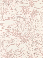 Scion Natural Fretwork Oakham 10M Wallpaper - Image 1 of 1