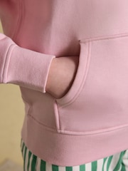 Joules Pink Beach Graphic Unisex Oversized Hoodie - Image 10 of 11