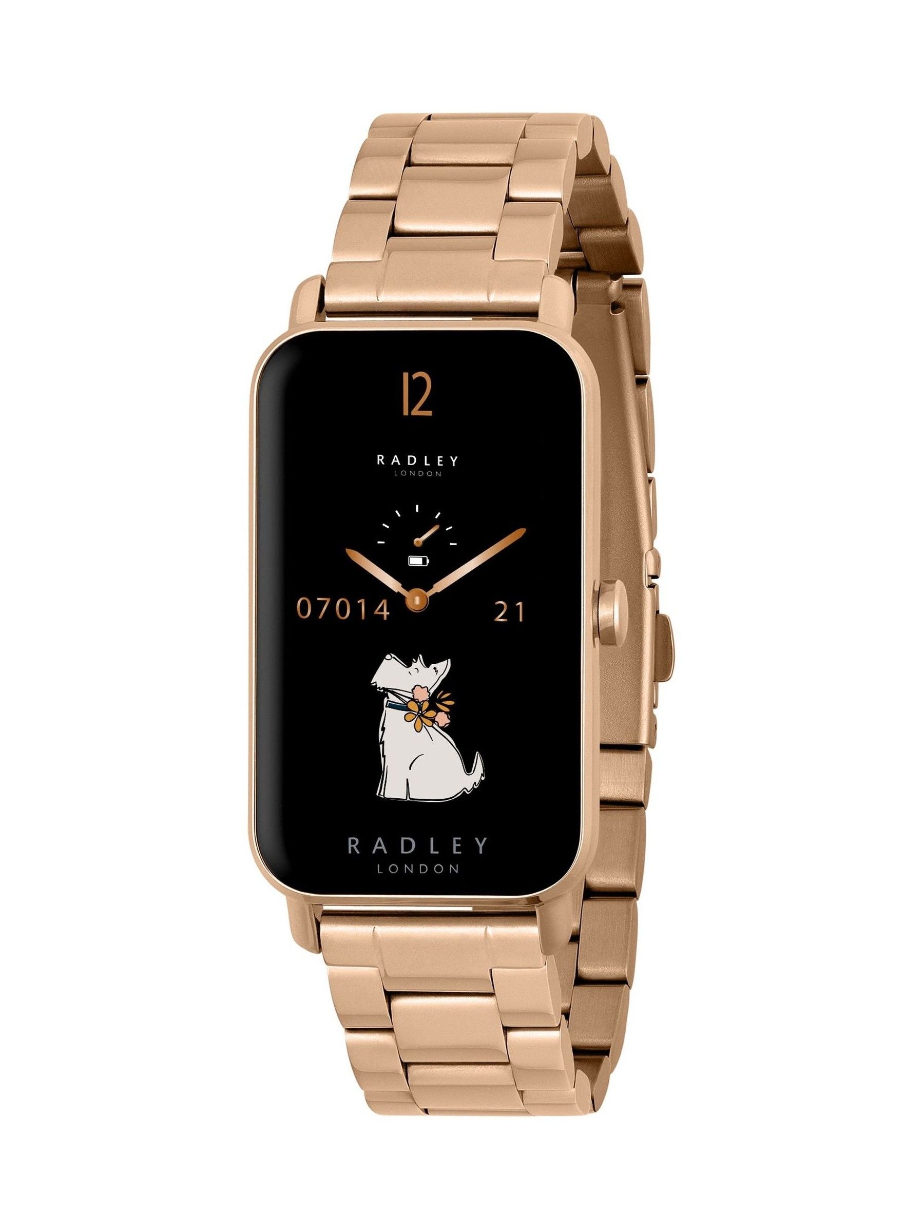 Buy Radley Rose Gold Ladies Series 21 Smart Lozenge Watch RYS21
