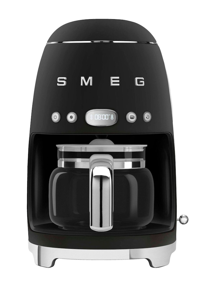 Smeg Black 50s Style 1.4L Drip Coffee Machine - Image 1 of 5