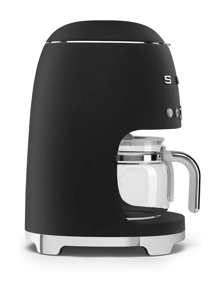 Smeg Black 50s Style 1.4L Drip Coffee Machine - Image 2 of 5