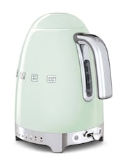 Smeg Pastel Green 1.7L Jug Kettle with Acoustic Alarm - Image 3 of 4