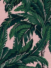 Graham & Brown Blush Daintree Palm 10M Wallpaper - Image 2 of 3