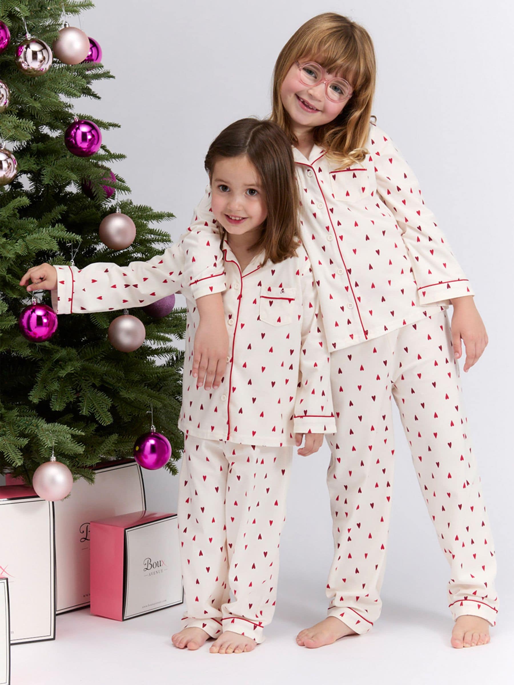 Buy Boux Avenue Cream Mix Matching Christmas Print Pyjamas in a
