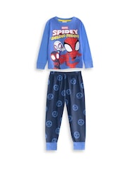 Vanilla Underground Red Spidey and His Amazing Friends Character Long Sleeve Long Leg Pyjamas Set Multi-Pack of 2 - Image 3 of 6