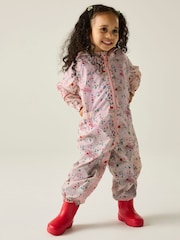 Regatta Pink Cath Kidston Waterproof Puddlesuit - Image 1 of 8