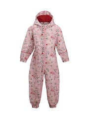 Regatta Pink Cath Kidston Waterproof Puddlesuit - Image 6 of 8