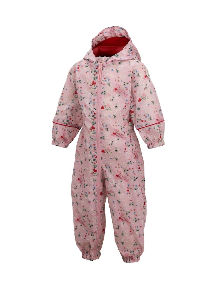 Regatta Pink Cath Kidston Waterproof Puddlesuit - Image 8 of 8