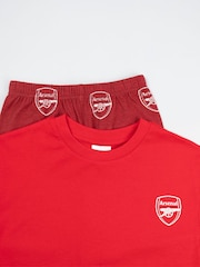 Vanilla Underground Red Arsenal Short Sleeve Long Leg Pyjamas Set - Image 3 of 6