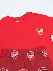 Vanilla Underground Red Arsenal Short Sleeve Long Leg Pyjamas Set - Image 4 of 6