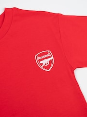 Vanilla Underground Red Arsenal Short Sleeve Long Leg Pyjamas Set - Image 5 of 6