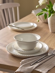 12 Piece Cream Beatrice Dinner Set - Image 2 of 5