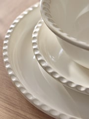 12 Piece Cream Beatrice Dinner Set - Image 4 of 5