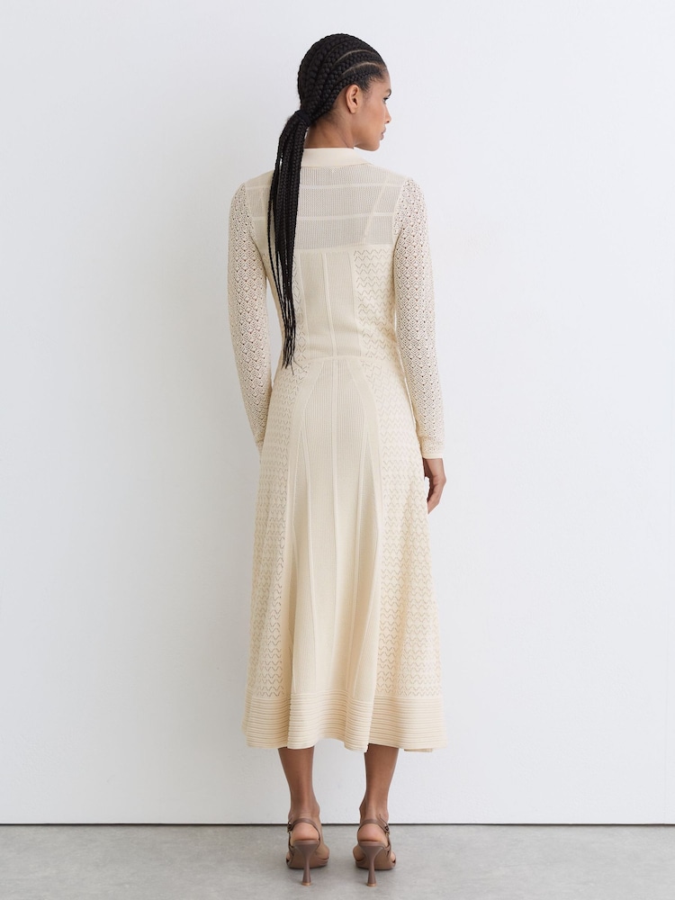 cream midi knit dress Nolita Cream i Sweater Dress - M Size - Women's Dresses