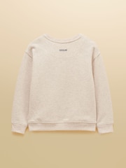 Joules Kids' Hudson Oat Gnome Applique Sweatshirt - Image 2 of 4