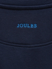 Joules Kids' Hudson Navy Dino Applique Sweatshirt - Image 4 of 4