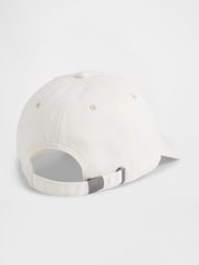 Gap White Denim Brannan Bear Baseball Hat - Image 2 of 2