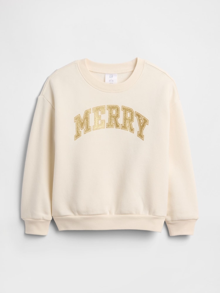Gap Cream Graphic Sweatshirt (6mths-5yrs) (6mths-5yrs) - Image 1 of 3 Gap Cream Graphic Sweatshirt (6mths-5yrs) (6mths-5yrs) - Image 1 of 3