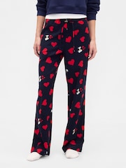 Gap Black Peanuts Relaxed Flannel Pyjama Bottoms - Image 3 of 4