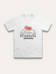 Brand Threads White Halloween T-Shirt - Image 1 of 1