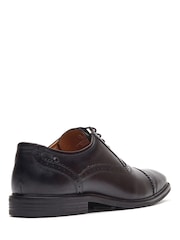 Base London Black Ascot Toe Cap Oxford Shoe - Image 5 of 7
