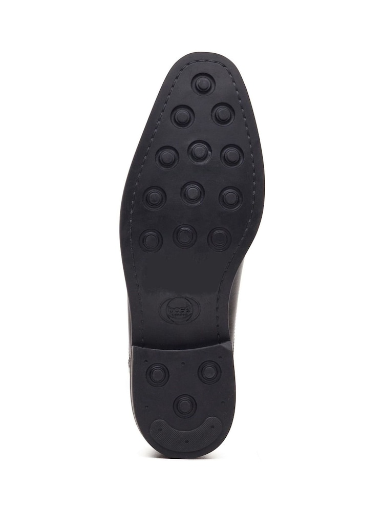 Base London Black Ascot Toe Cap Oxford Shoe - Image 7 of 7