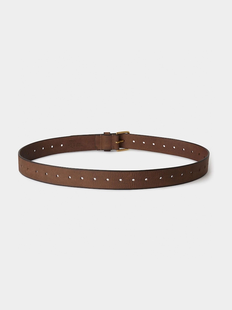 Osprey London The Neverending Single Leather Brown Belt - Image 2 of 2 Osprey London The Neverending Single Leather Brown Belt - Image 2 of 2