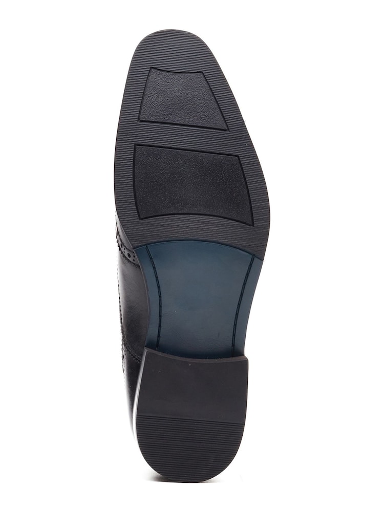 Base London Black Steeple Brogue Shoe - Image 4 of 4