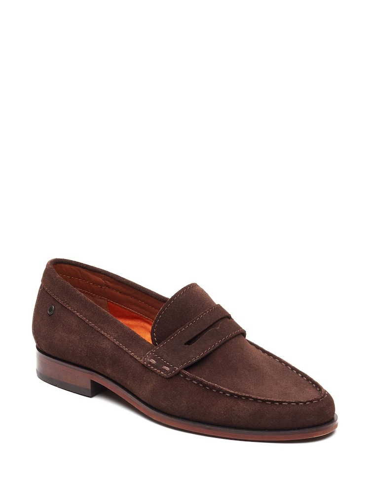 Base London Brown Slate Penny Loafer - Image 2 of 4