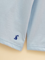 Blue Jonty - Joules Boys' Finlay Long Sleeve Applique Graphic T-Shirt - Slika 3 od 5