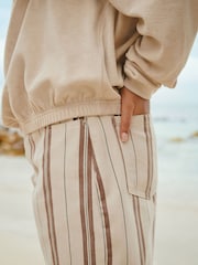 Neutral Toweling Long Sleeve Crew Neck Sweatshirt - Image 3 of 6