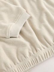 Neutral Toweling Long Sleeve Crew Neck Sweatshirt - Image 6 of 6