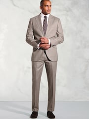 Brook Taverner Italian Flannel Suit Jacket - Imagem 3 de 6