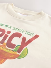Ecru Tabasco Spicy Margarita Graphic Sweatshirt - Image 11 of 11