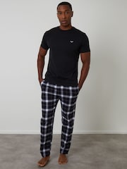 Conjunto de pijama xadrez Threadbare - Imagem 1 de 4