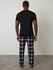Conjunto de pijama xadrez Threadbare - Imagem 2 de 4