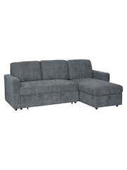Aspire Furniture Charcoal Nexis Corner Storage Sofa Bed with Right Hand Chai Right - Image 2 of 5