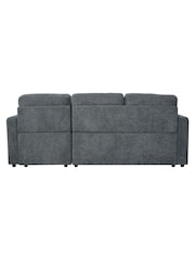Aspire Furniture Charcoal Nexis Corner Storage Sofa Bed with Right Hand Chai Right - Image 4 of 5