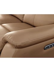 Aspire Furniture Tan Kingsmere Power Recliner Sofa Set - Image 5 of 6