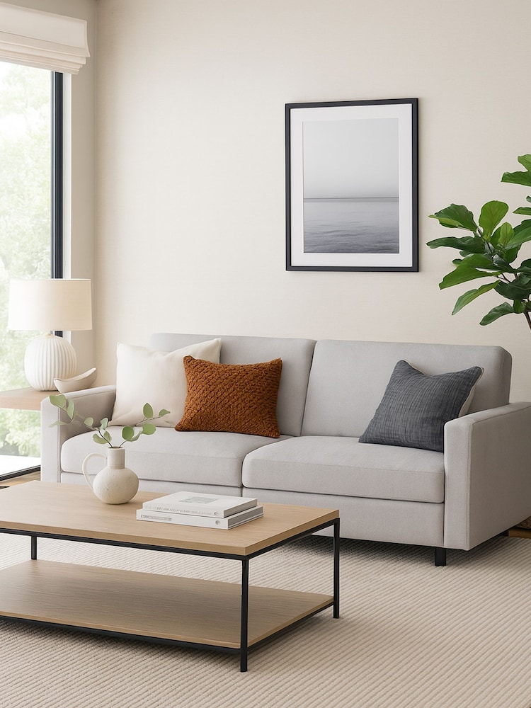 Aspire Furniture Grey Vault Sofa Bed with Dual Storage - Image 1 of 5