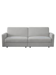 Aspire Furniture Grey Vault Sofa Bed with Dual Storage - Image 2 of 5