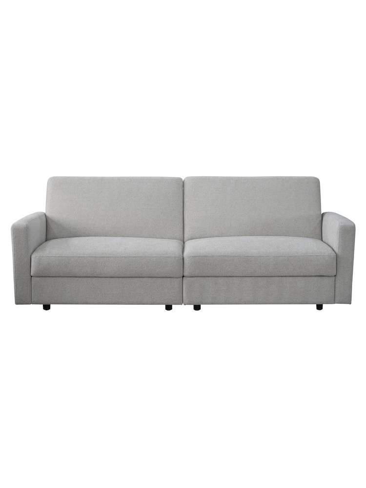 Aspire Furniture Grey Vault Sofa Bed with Dual Storage - Image 2 of 5
