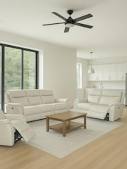 Aspire Furniture Light Grey Kingsmere Power Recliner Sofa and Chair Set Suite - Image 1 of 5