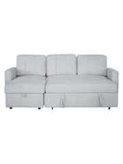 Aspire Furniture Grey Nexis Corner Storage Sofa Bed with Left Hand Chais Left - Image 3 of 5