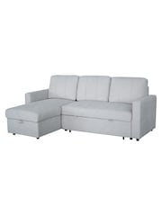 Aspire Furniture Grey Nexis Corner Storage Sofa Bed with Left Hand Chais Left - Image 4 of 5