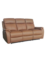 Aspire Furniture Tan Kingsmere 3 Seater Power Recliner Sofa - Image 2 of 5